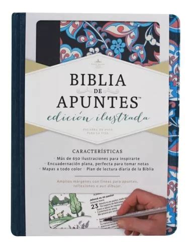 Biblia De Apuntes Edición Ilustrada Rvr1960 rosa Y Azul Cuotas sin