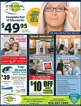 Pictures of Eye Exam And Glasses Specials
