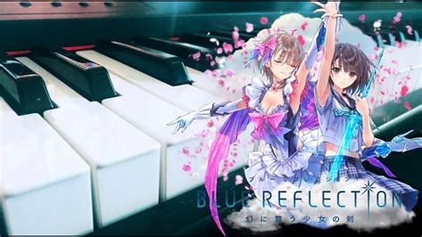 Blue Reflection Ost Blue Reflection Piano Cover Stesto Anime