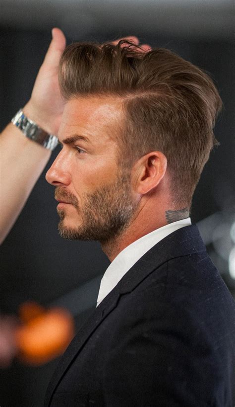 David beckham recent long hairstyles. David Beckham Haircut : How To Get David Beckhams Undercut ...