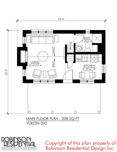 The Yukon Tiny House Plans By Robinson Residential