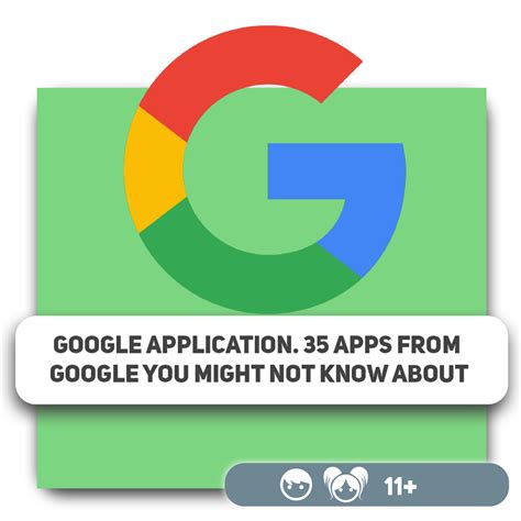 Google application. 35 apps from Google you might not know about