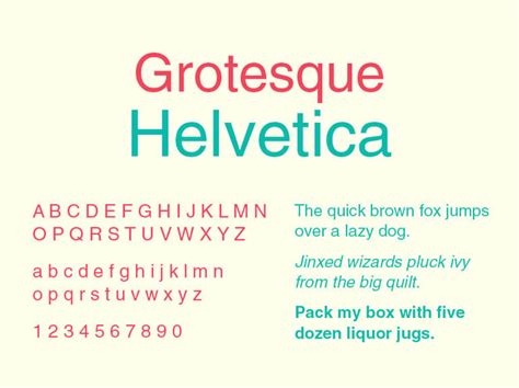 Typography 101 All About Sans Serifs