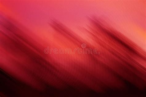Abstract White Blur Line And Wave On Red Motion Blur Background