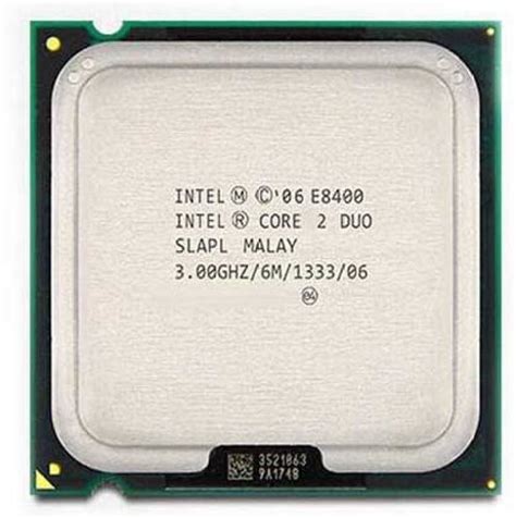 Intel Core 2 Duo E8400 3 Ghz Upto 3 Ghz Lga 775 Socket 2 Cores 2