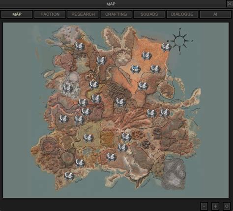 Nice Map Zones Zone Names Roads Mod For Kenshi