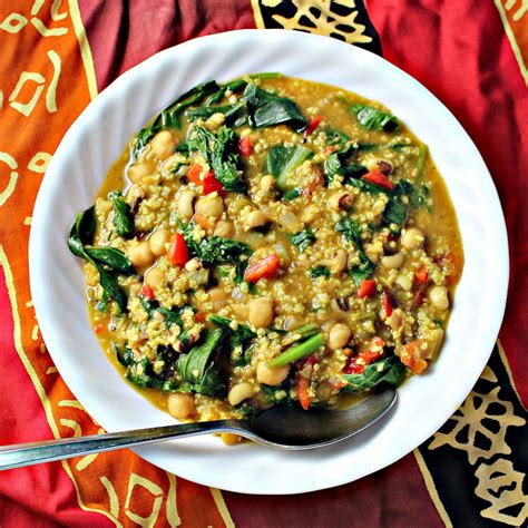African Curried Coconut Soup With Chickpeas Joanne Eats Well With Others