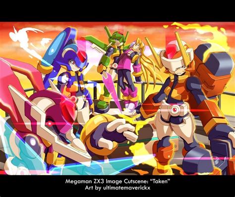 Mega Man Zx Advent Wallpapers Wallpaper Cave