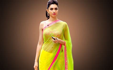Bollywood actresses have given a new dimension to the indian saree giving a whole new range of variety to shoppers. Gorgeous Deepika Padukone in saree Photos| Deepika ...