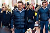 Zoe Ball holds hands with boyfriend Michael Reed during a day out ...