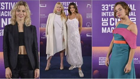Los looks más fashionistas de la alfombra roja del Festival de Cine de Mar del Plata Diario