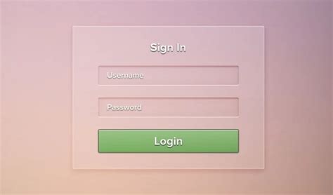 Login Form With Validation Psd In Editable Psd Format Free And Easy