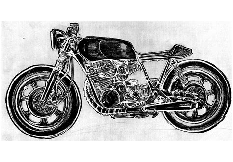 Motorbikes Sketches On Behance