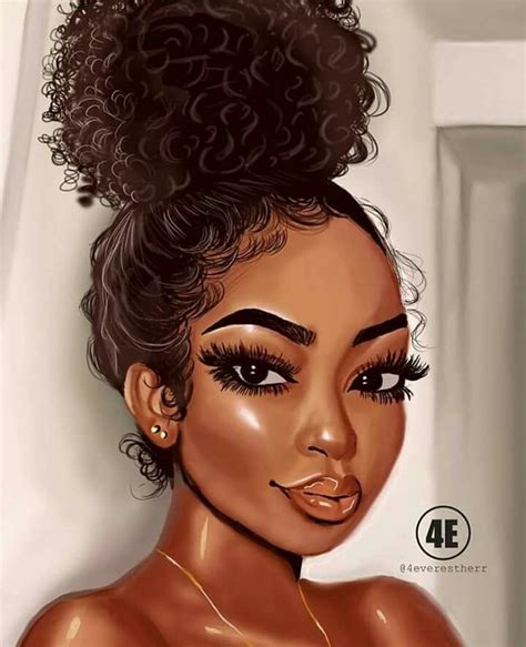 1936 Best Animated Natural Girls Images On Pinterest Black Art Natural Hair Art And Natural