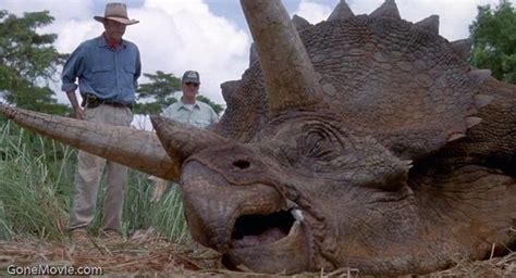 Does The Sick Triceratops Get Well Again Jurassic Park Jurassic