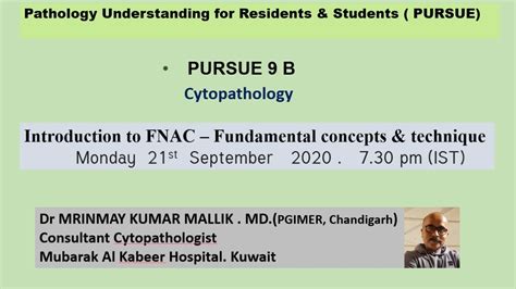 Pursue 9b Uploaded Cytopathology Introduction To Fnac Fundamental