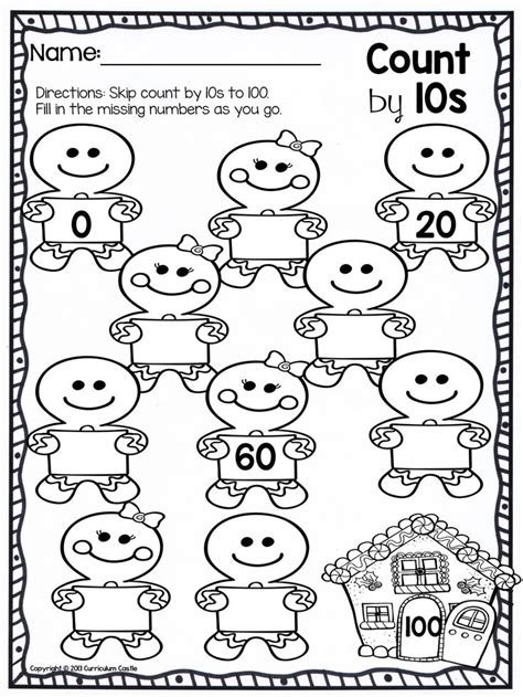 Skip count by 10s to 100 FREEBIE! | SK/1 Ideas | Pinterest | Count