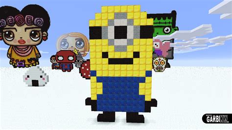 Minecraft Pixel Art How To Make A Minion