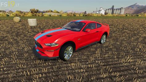 Ford Mustang Gt 2018 V 10 Fs19 Mods Farming Simulator 19 Mods