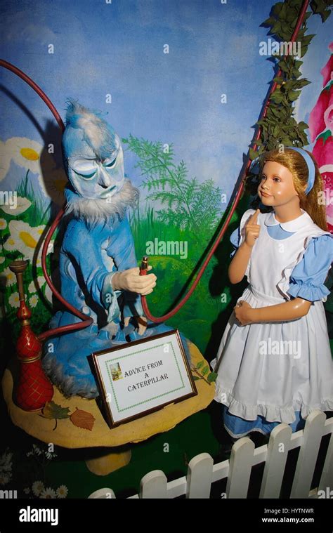 Alice In Wonderland Centre Stock Photo Alamy