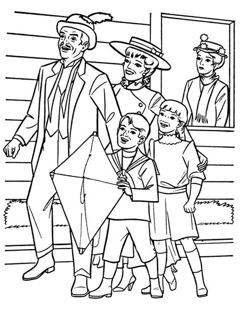 It can also be seen on most 1999 vhs releases, such as the 1999 wdmc vhs releases of 101 dalmatians (1961), the adventures of ichabod and mr. Mary Poppins Coloring Pages | Coloringnori - Coloring ...