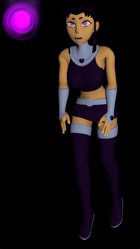 Hypnohub 3d Alien Alien Girl Black Hair Blackfire Boots Breasts Clothed Dc Comics Empty Eyes
