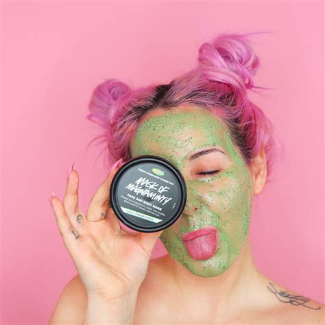 Lush Factory Tour By Tashaleelyn Lush Face Products Mask Of