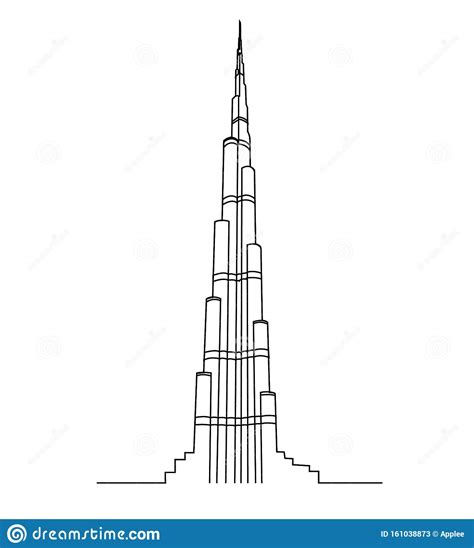 The burj khalifa, known as the burj dubai prior to its inauguration in 2010, is a skyscraper in dubai, united arab emirates. Khalifa Cartoons, Illustrations & Vector Stock Images ...