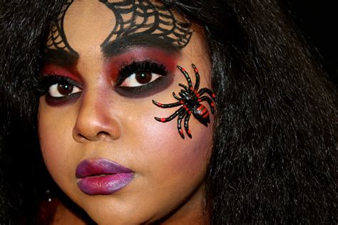 Miss Beauty Bunni Spider Queen Halloween Makeup Tutorial