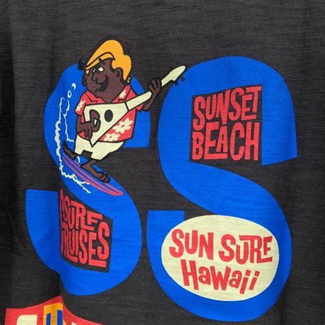 Sun Surf サンサーフ The Singing Surf Riders 日本製 プリント スラブtシャツ Surf Rockin