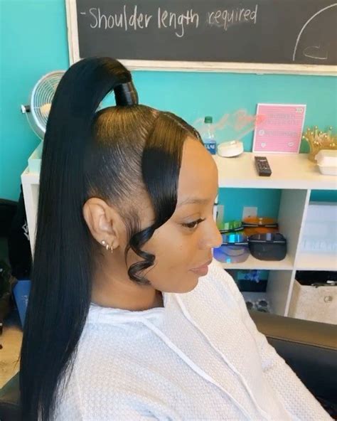Quick Weave Ponytail Hairstyles Hairstyles6h