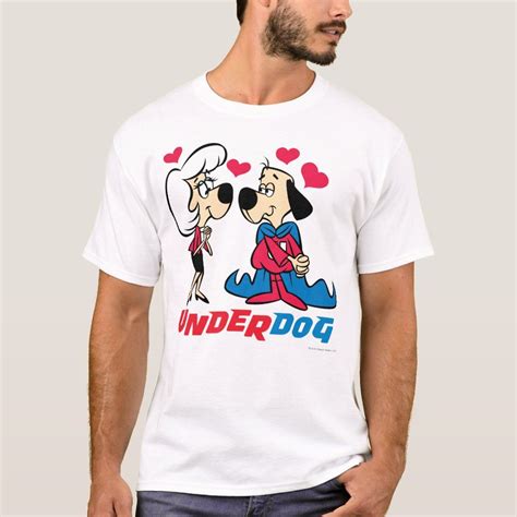 Underdog Underdog And Polly In Love T Shirt Zazzle Love T Shirt