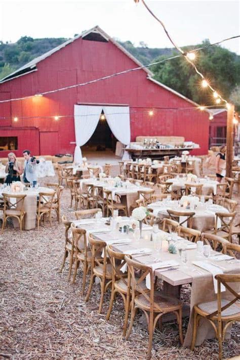 32 Beautiful Farm Barn Wedding Venues For Your Wedding To Go Rustic