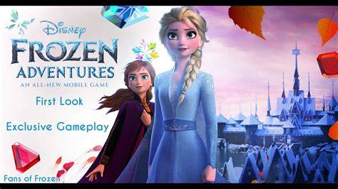 Frozen Adventures First Look New Frozen 2 Mobile Game Youtube