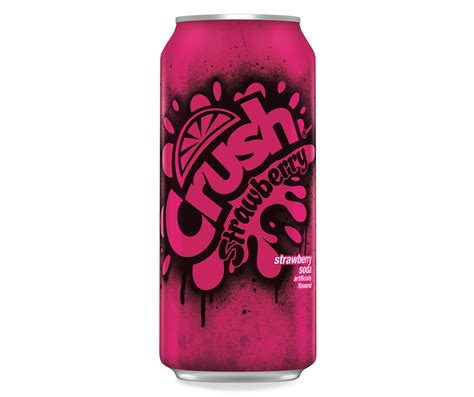 Crush Crush Strawberry Soda Fl Oz Can Big Lots