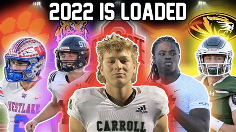 The 2022 Recruiting Class IS LOADED With QB TALENT Meet The Top 10
