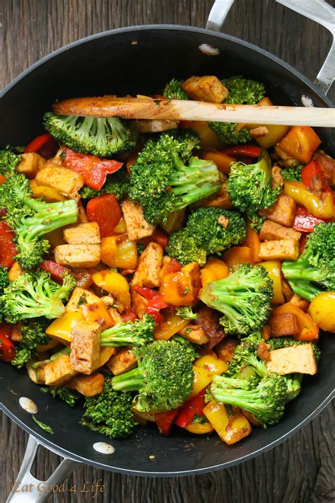 Fortunately, chefs that want to try their hand at preparing it are in luck because this recipe is as simple as it is delicious: Quick Veggie Tofu Stir-fry