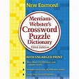 Merriam-Webster's Crossword Puzzle Dictionary (Edition 3) (Paperback ...