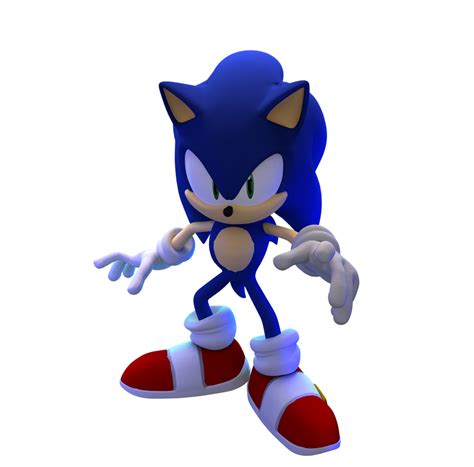 Sonic Adventure Hd Sonic Pose 1 By Modernlixes On Deviantart