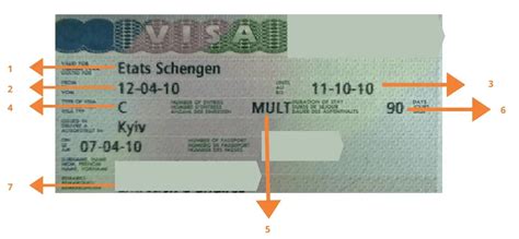 How To Read Your Schengen Visa Sticker Iam Immigration And Migration
