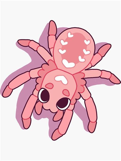 Kawaii Spiders Sticker By Mademoisellezim Cute Kawaii Drawings