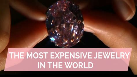 The Pink Star Diamond Ring The Most Expensive Jewellery In The World