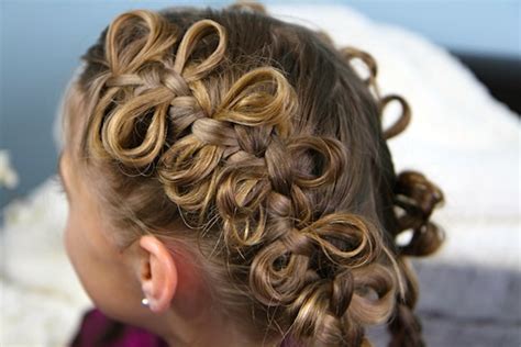 The Bow Braid Cute Braided Hairstyles Cute Girls