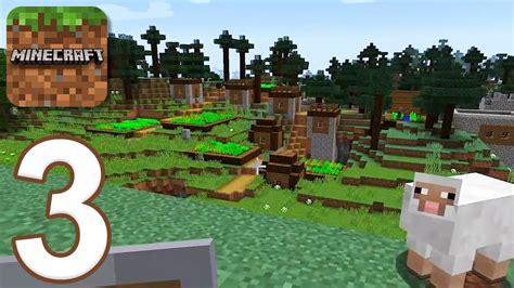 Minecraft Survival Gameplay Walkthrough Part 3 Village Youtube