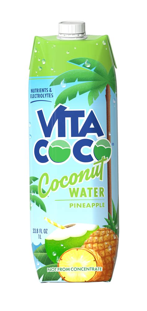 Buy Vita Coco Coconut Water Pineapple 33 8 Fl Oz Tetra Online At Lowest Price In Ubuy Nepal