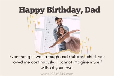 50 Best Birthday Wishes For Dad From Daughter