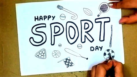 Sports Day Poster National Sports Day Poster Drawing School