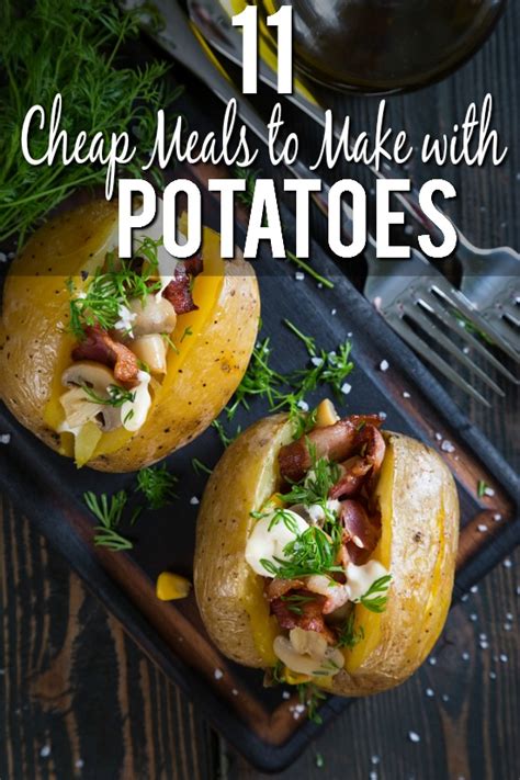What can i make with. 11 Cheap Meals to Make with Potatoes | The Gracious Wife
