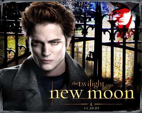 Edward Cullen New Moon Vampires Vs Werewolf Wallpaper 7190726 Fanpop
