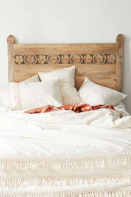 35 Trendy Bedroom Ideas Bohemian Chic Headboards Carved Headboard